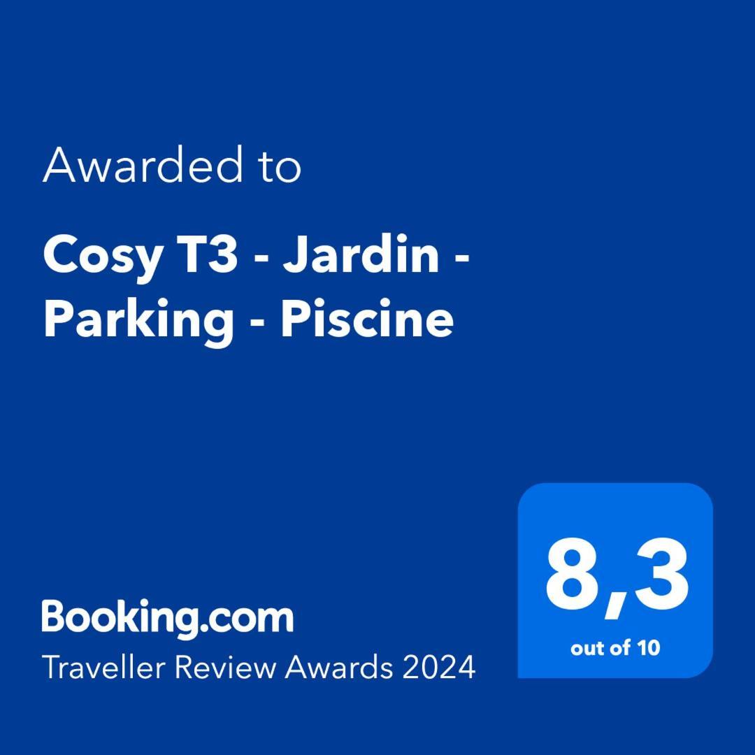 Apartamento Cosy T3 - Jardin - Parking - Piscine Montpellier Exterior foto